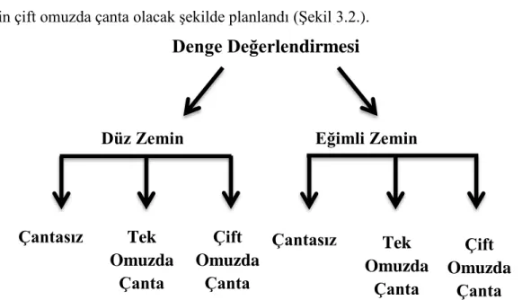 Şekil 3.2. Denge değerlendirmesinde kullanılan yöntem 