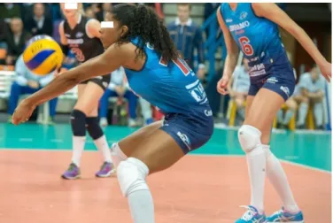 Şekil 2.1. Voleybolda manşet hareketi (9).  