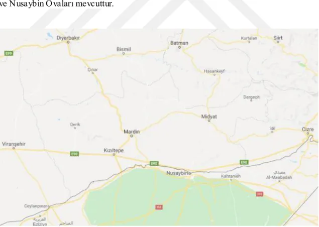 ġekil 3.1. Mard in il haritası 