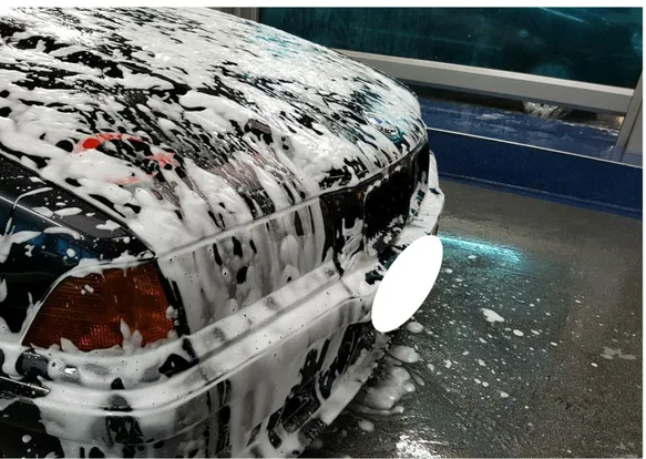 Figure 4 Car wash as a Sunday entertainment