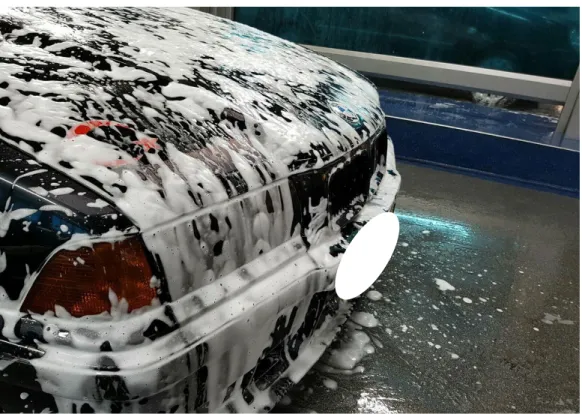 Figure 4 Car wash as a Sunday entertainment