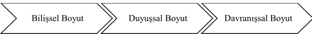 Şekil 1. Örgütsel Sinizmin Boyutları  2.2.1. Bilişsel Boyut 