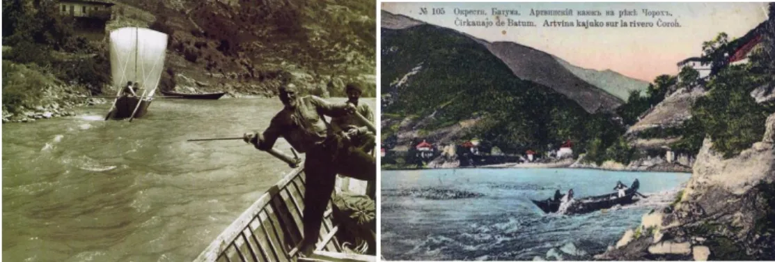 Şekil 36. Çoruh nehri arşiv görüntüleri (URL-4) 