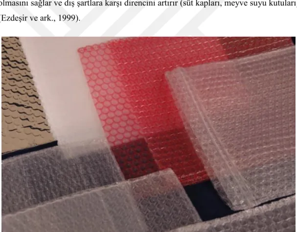Şekil 1. Alçak Yoğunluklu Polietilen Örneği 