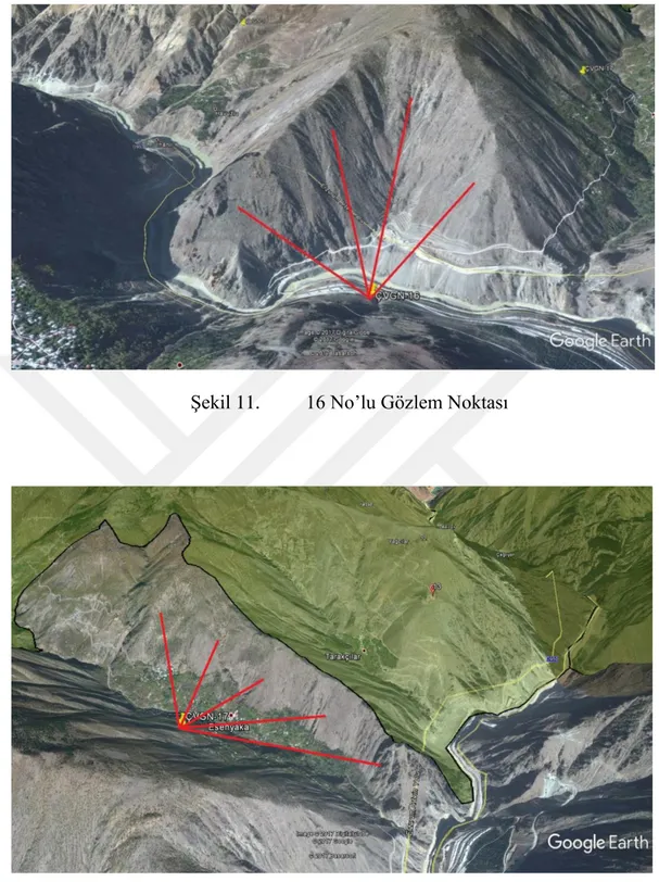 Şekil 11.   16 No’lu Gözlem Noktası 