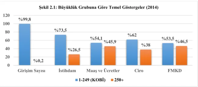 Şekil 2.2: KOBİ'lerin Dış Ticaretteki Payı