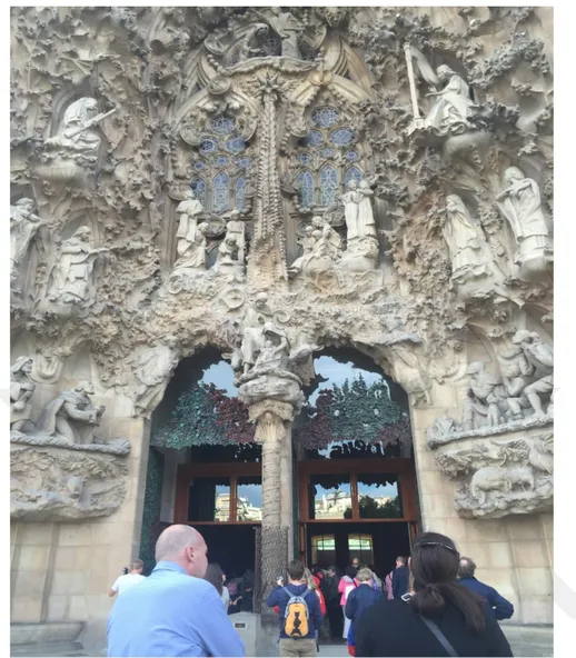 Şekil 3.1.5: Antonio Gaudi. Sagrada Familia Katedrali, Barselona 