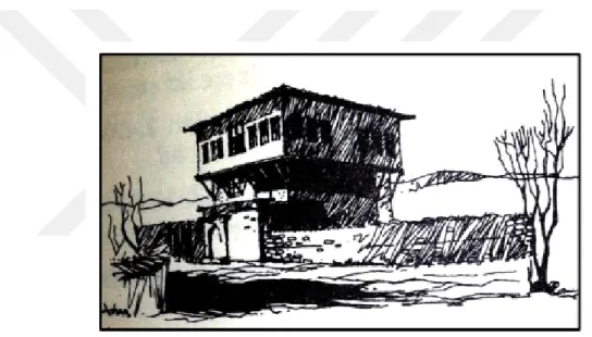 Şekil 2.12. Türk Evi ( Hasol, 2002).