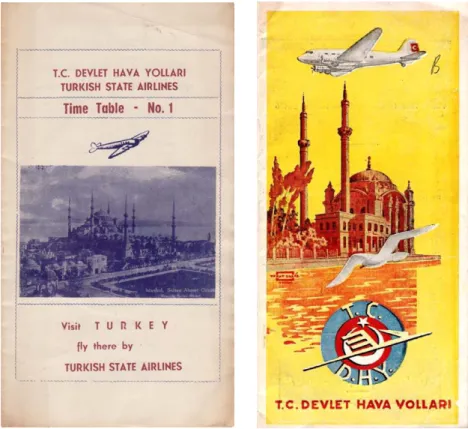 Şekil 8: Devlet Hava Yolları Uçuş Tarifesi 1949 