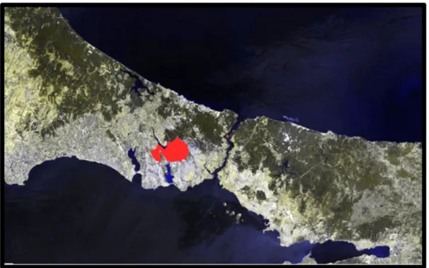 Şekil 3.1.Başakşehir Bölgesi 