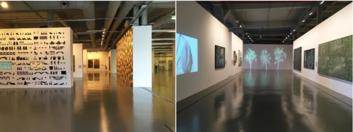 Şekil 4.1 : İstanbul Modern Müzesi, Sanatçı ve Zamanı Sergisi. 