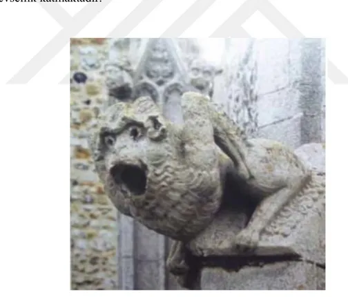 Şekil 15:”Parish kilisesi, Gargoyle Figür” 