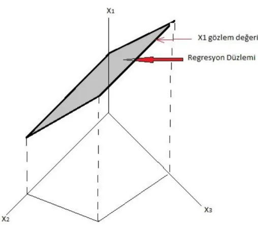 Şekil 4.1 : Çoklu Regresyon Analizi Model Grafiği 