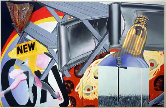 Şekil 2.4 James Rosenquist, “Nomad”. 