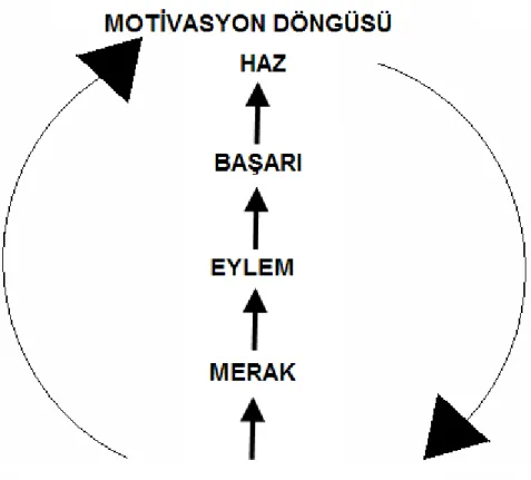 Şekil 2.8: Motivasyon Döngüsü 