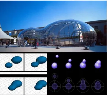 Figure 19: BMW-Pavilion by B. Franken, (Kolarevic, 2000). 