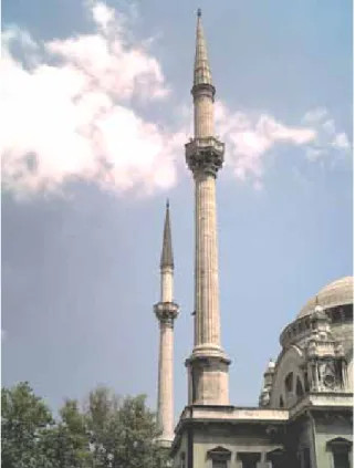 Şekil 4.5. Dolmabahçe camisi’nin minaresi 
