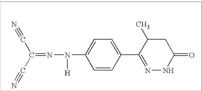 Şekil 5. Levosimendanın kimyasal yapısı (61) 
