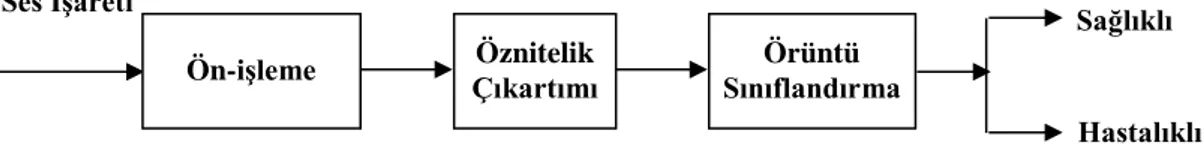 Şekil 1. Tasarlanan sistemin blok diyagramı 