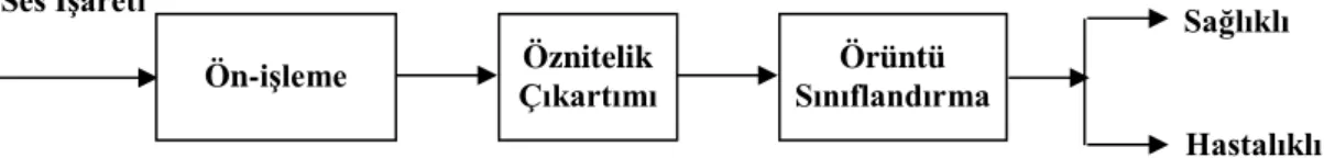Şekil 1. Tasarlanan sistemin blok diyagramı 