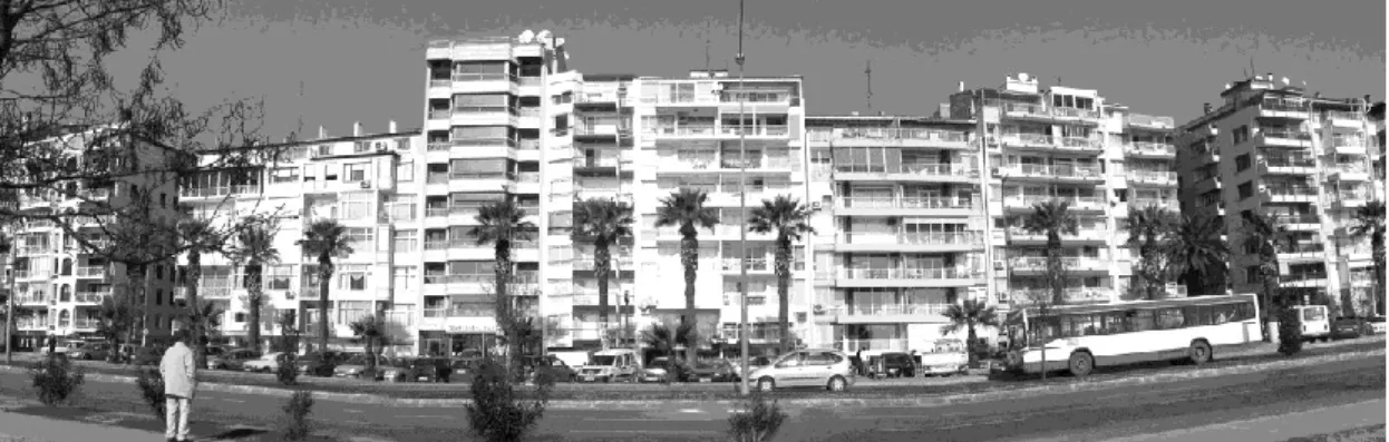 Figure 10. Southwest facade of Karşıyaka row apartments 