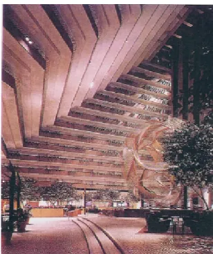 Şekil 4. Hyatt Regency San Francisco, atriuma bakış. 