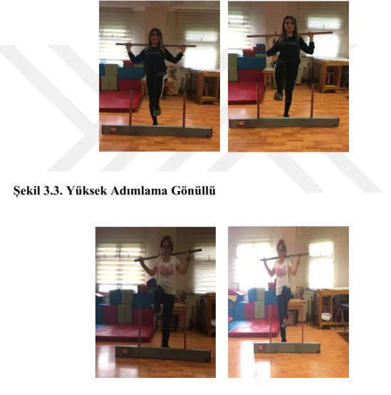 Şekil 3.3. Yüksek Adımlama Gönüllü 