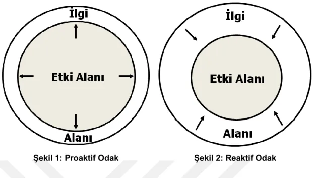 Şekil 1: Proaktif Odak  Şekil 2: Reaktif Odak 