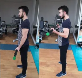 Şekil 3.6. Ağırlık Çubuğuyla Curl 
