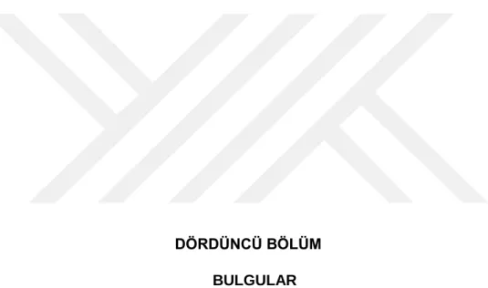 Tablo 4.1: Ergenlerin cinsiyet değişkenine göre dağılımı 