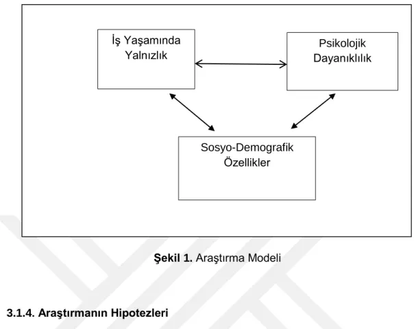 ġekil 1. AraĢtırma Modeli  