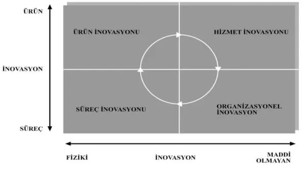 Şekil 2: İnovasyon Türleri 