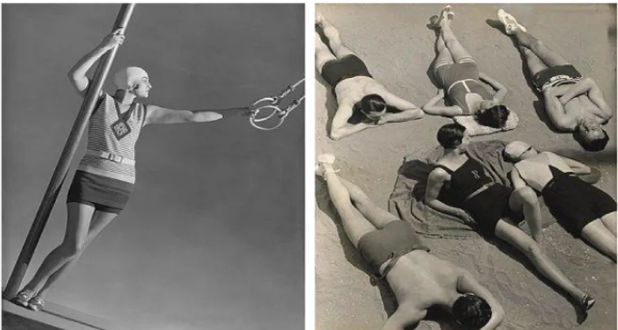 Figure 12. Jean Patou designs. &#34;Bathing Suits&#34; [12, 13]. 