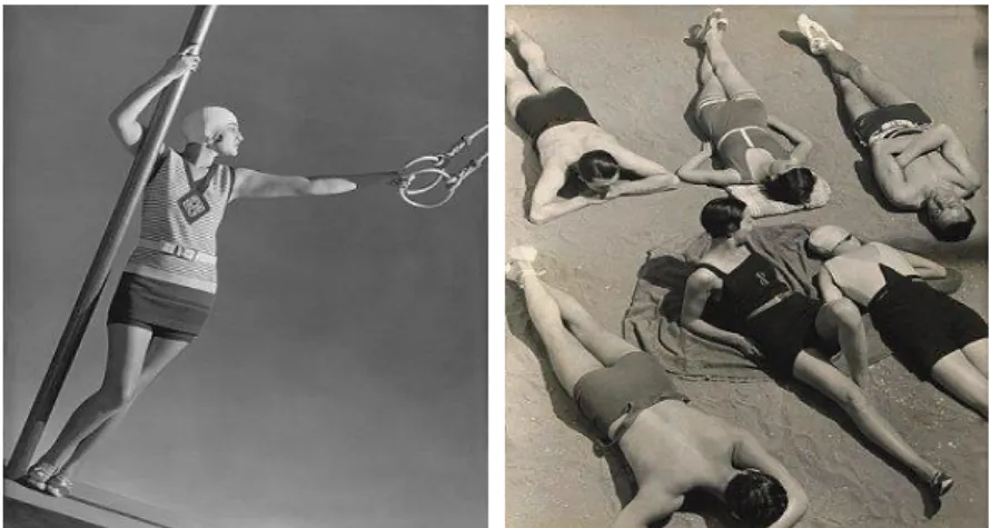 Figure 12. Jean Patou designs. "Bathing Suits" [12, 13]. 