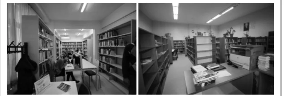 Figure . 4. . Reading . hall . view . bookshelves 