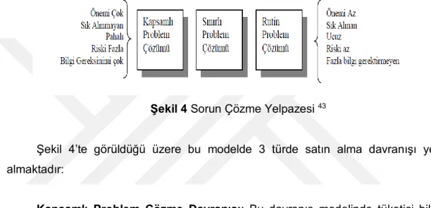 Şekil 4 Sorun Çözme Yelpazesi  43