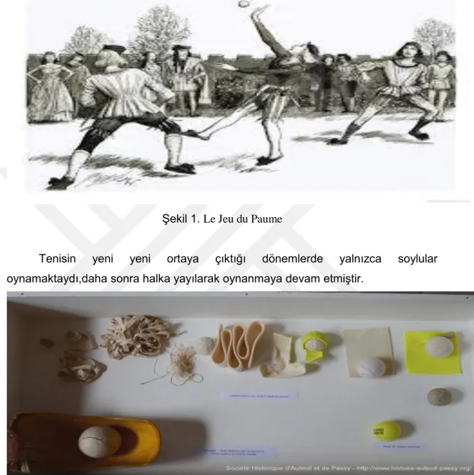 Şekil 1. Le Jeu du Paume 