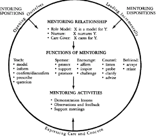 Figure 1: Anderson and Shannon’s (1988) mentoring model. 