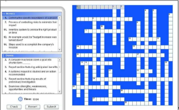 Figure 2.4: Crossword Puzzle Challenge (Rosenblatt, n.d.) 