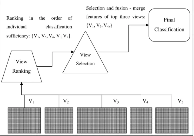 Figure 3.2: An Illustration of Ranking Selection Mechanism with Input Fusion 
