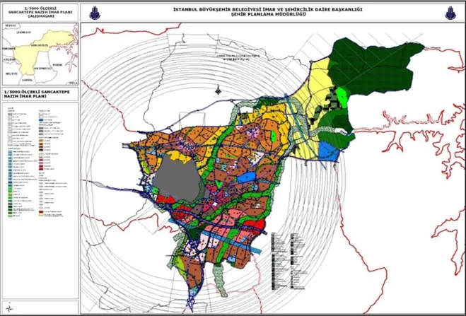 ġekil 4.5. : 1/5.000 Ölçekli Sancaktepe Nazim Ġmar Planı, 2009 