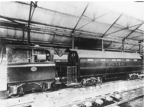 Şekil 2.4: Metro sisteminde kullanılan ilk DC elektrikli lokomotiflerden biri 