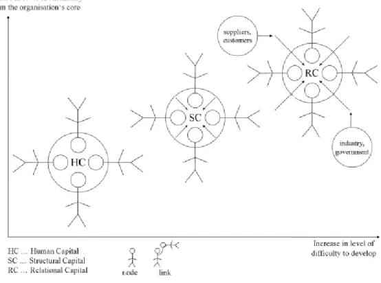 Figure 3.2: Transformation of Human Capital to Structural Capital   Source: Karagiannis, Waldner, Stoeger and Nemetz, 2008; pp 138