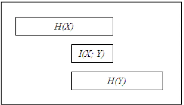 Figure 2.3 :  Visualization of mutual information 