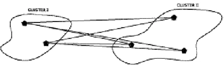 Figure 2.3 :  Average linkage distance  Source : Mulvey &amp; Gingold, 2009