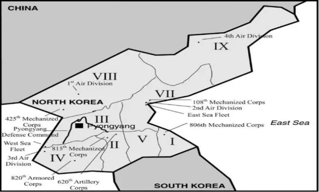 Figure 1 North Korean Army Disposition 