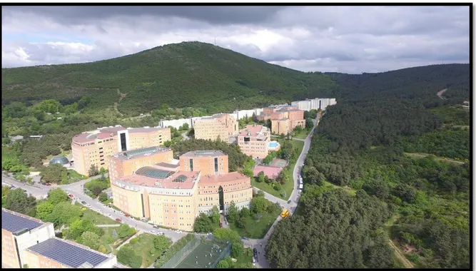 ġekil 3.1. Yeditepe Üniversitesi 26 Ağustos YerleĢkesinden bir görünüm (Anonim 2018) 