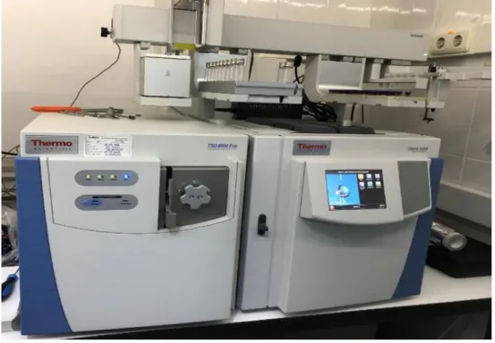 Şekil 3.1. GC-MS/MS Cihazı 