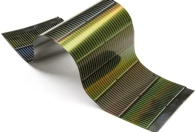 Şekil 1.6. İnce film güneş pili 