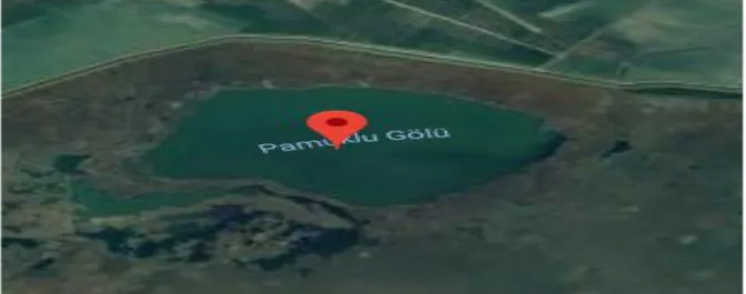 Şekil  5.6.Pamuklu  Göl,  Kaynak:(https://www.google.com.tr/maps/place/Pamuklu+G%C3% 